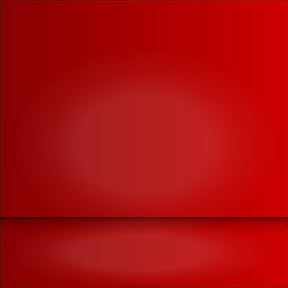 Vector image of red gradient background