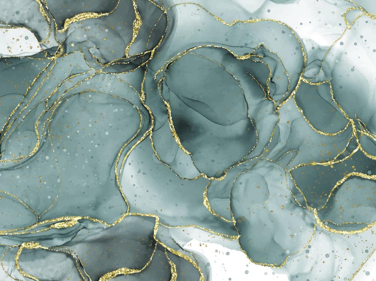 Abstract alcohol ink texture marble style background. vector