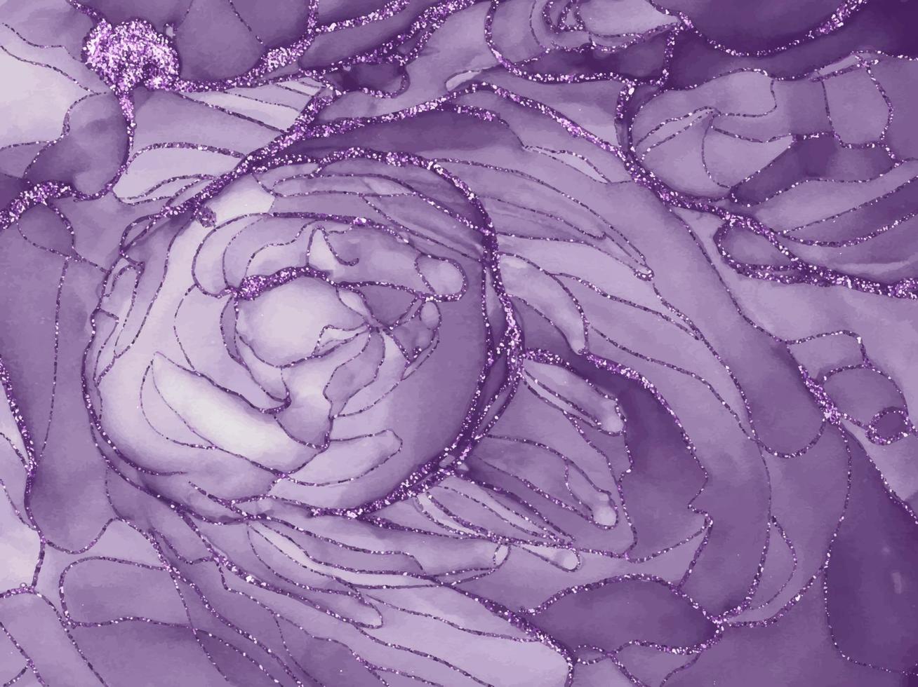 Abstract alcohol ink texture marble style background. vector