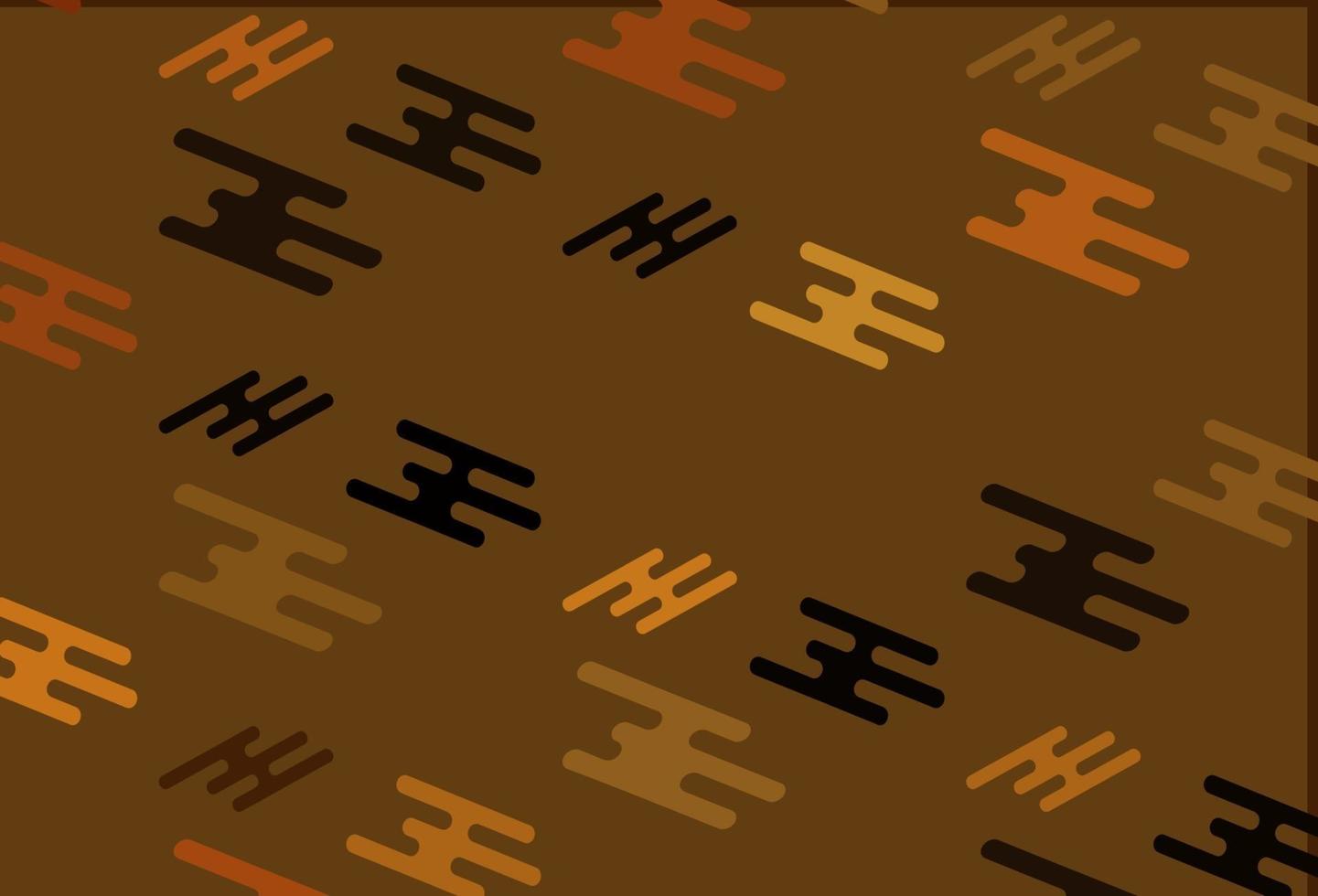 Light Orange vector layout with flat lines.