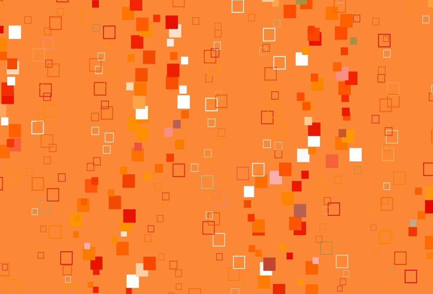 Light Orange vector cover with polygonal style.