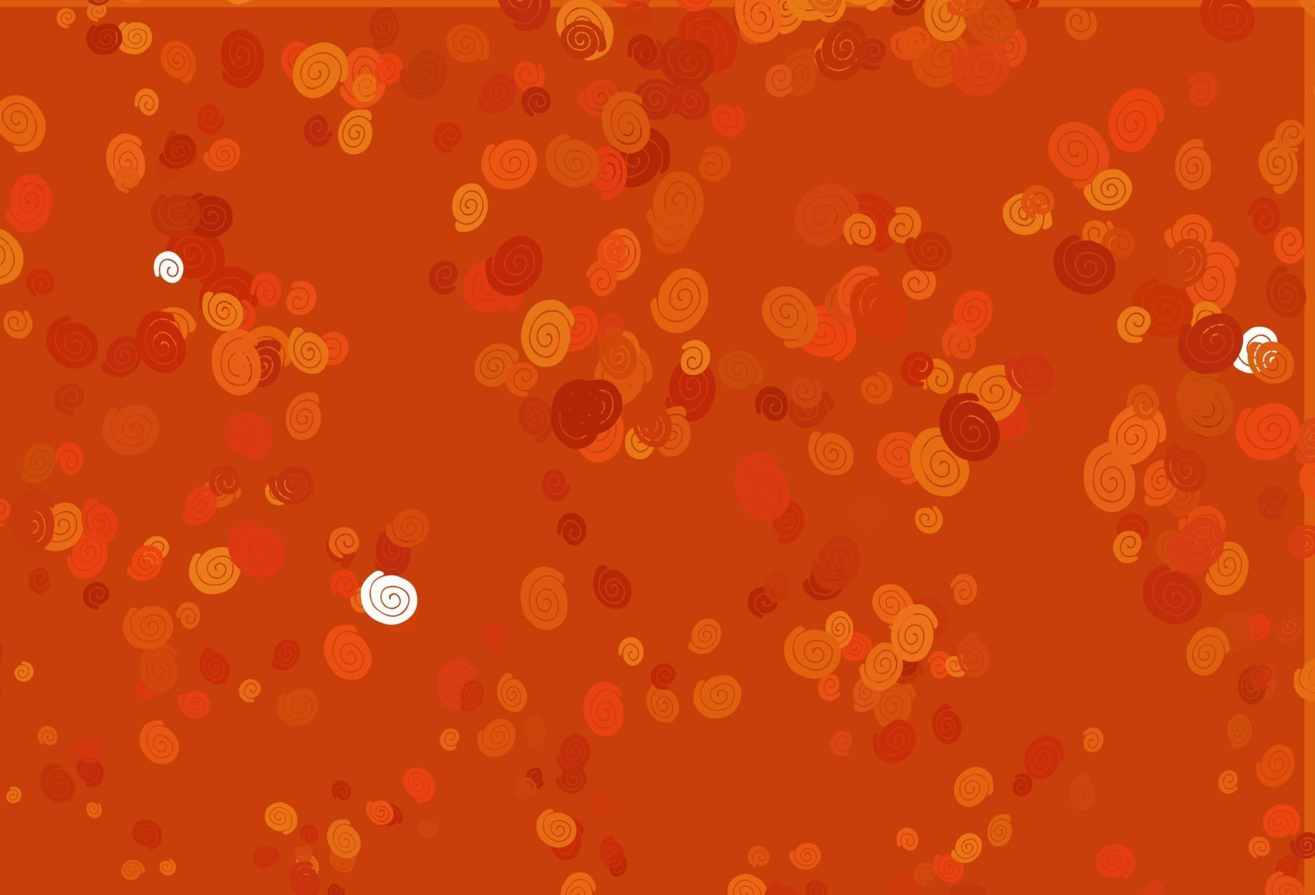 Light Orange vector template with bubble shapes. 3251110 Vector Art at