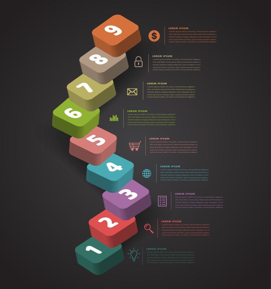 step up of business successful concept. Stirs infographic vector