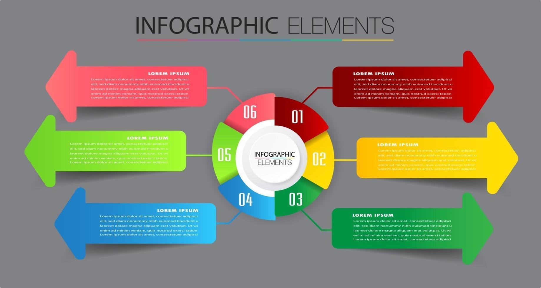 modern timeline text box template, infographics banner vector