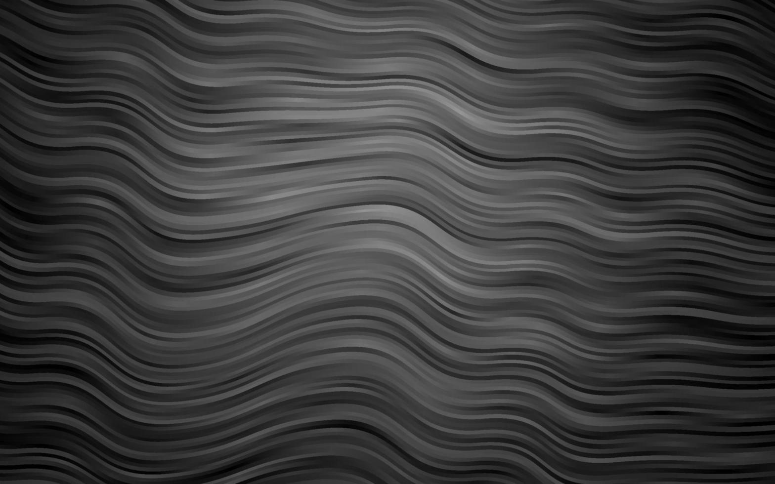 Fondo de vector gris plateado oscuro con líneas abstractas.