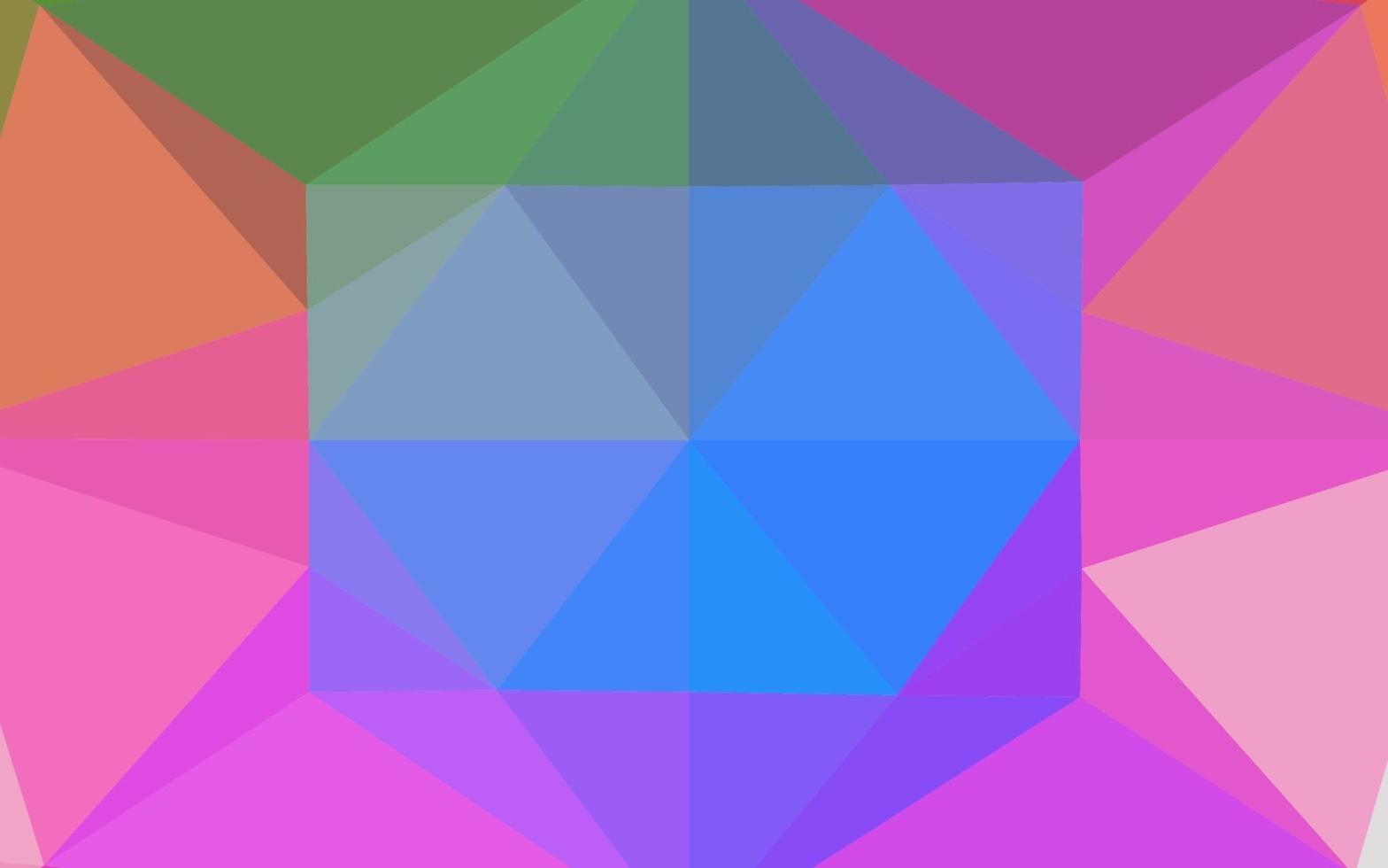 Light Multicolor, Rainbow vector blurry hexagon pattern.