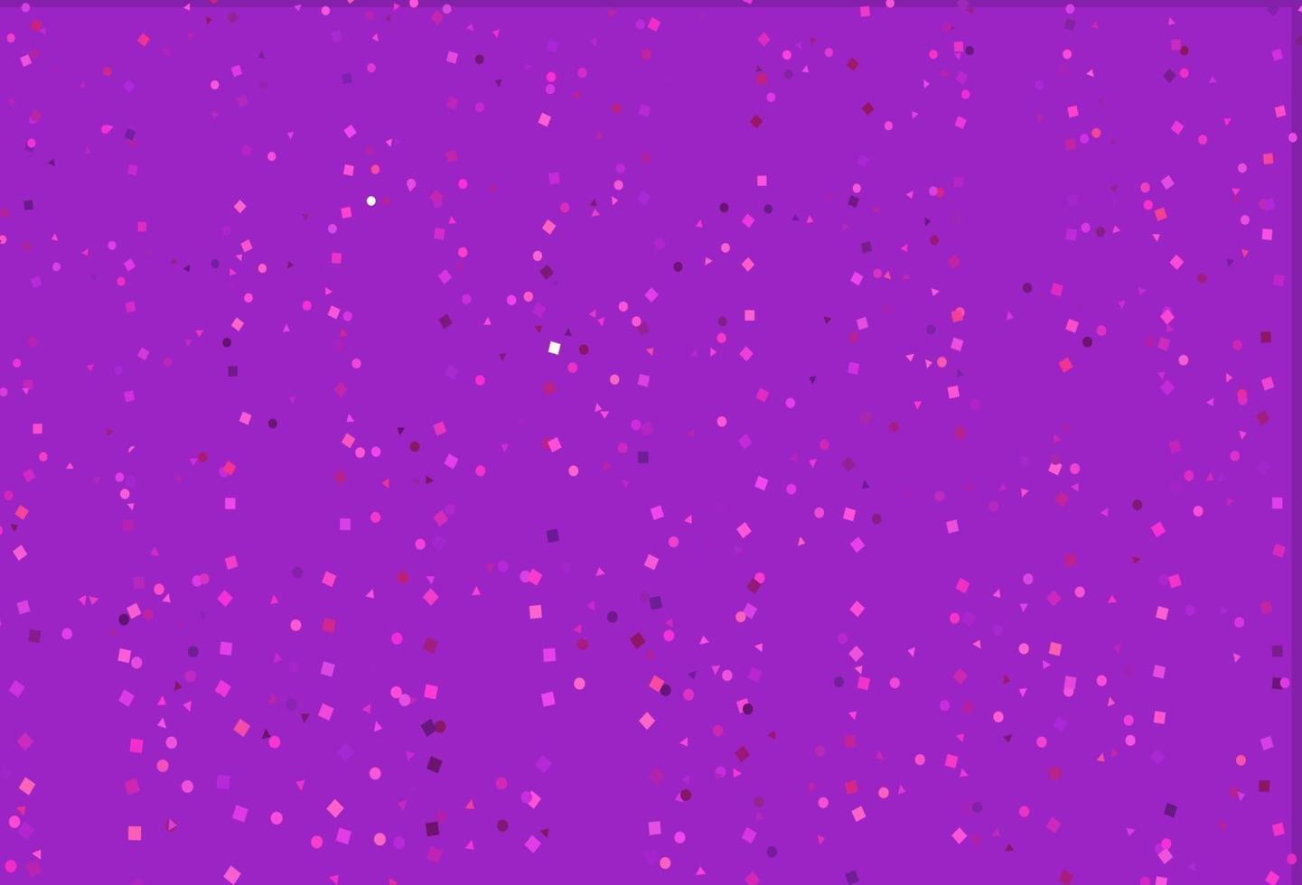 Light Pink, Blue vector cover in polygonal style with circles.