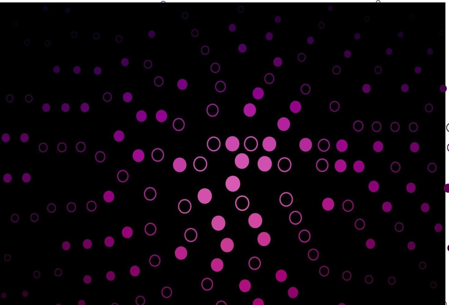 Dark Purple vector cover with spots.