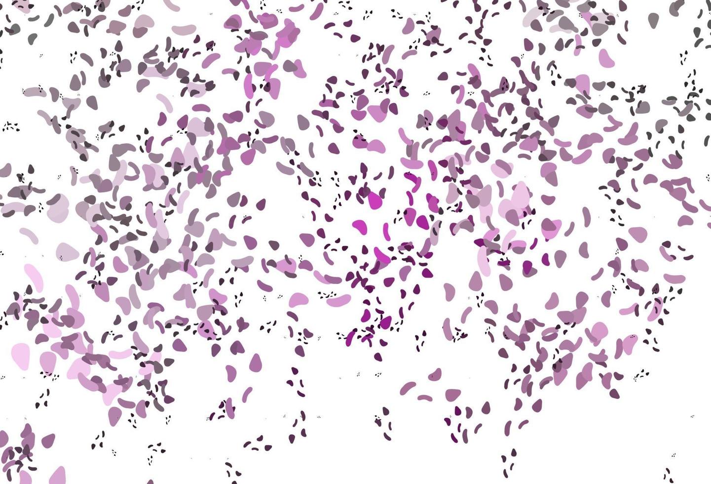 Light Purple vector background with abstract forms.