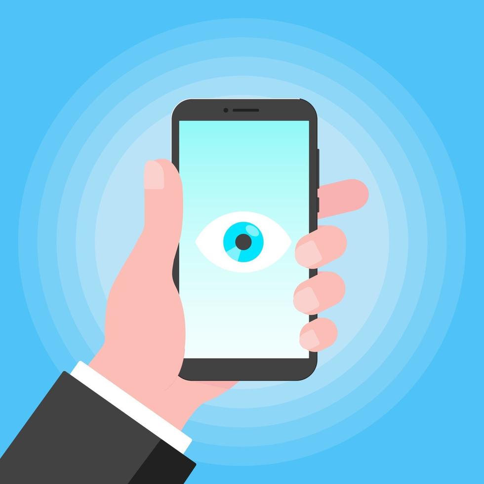 Big brother concept. vector