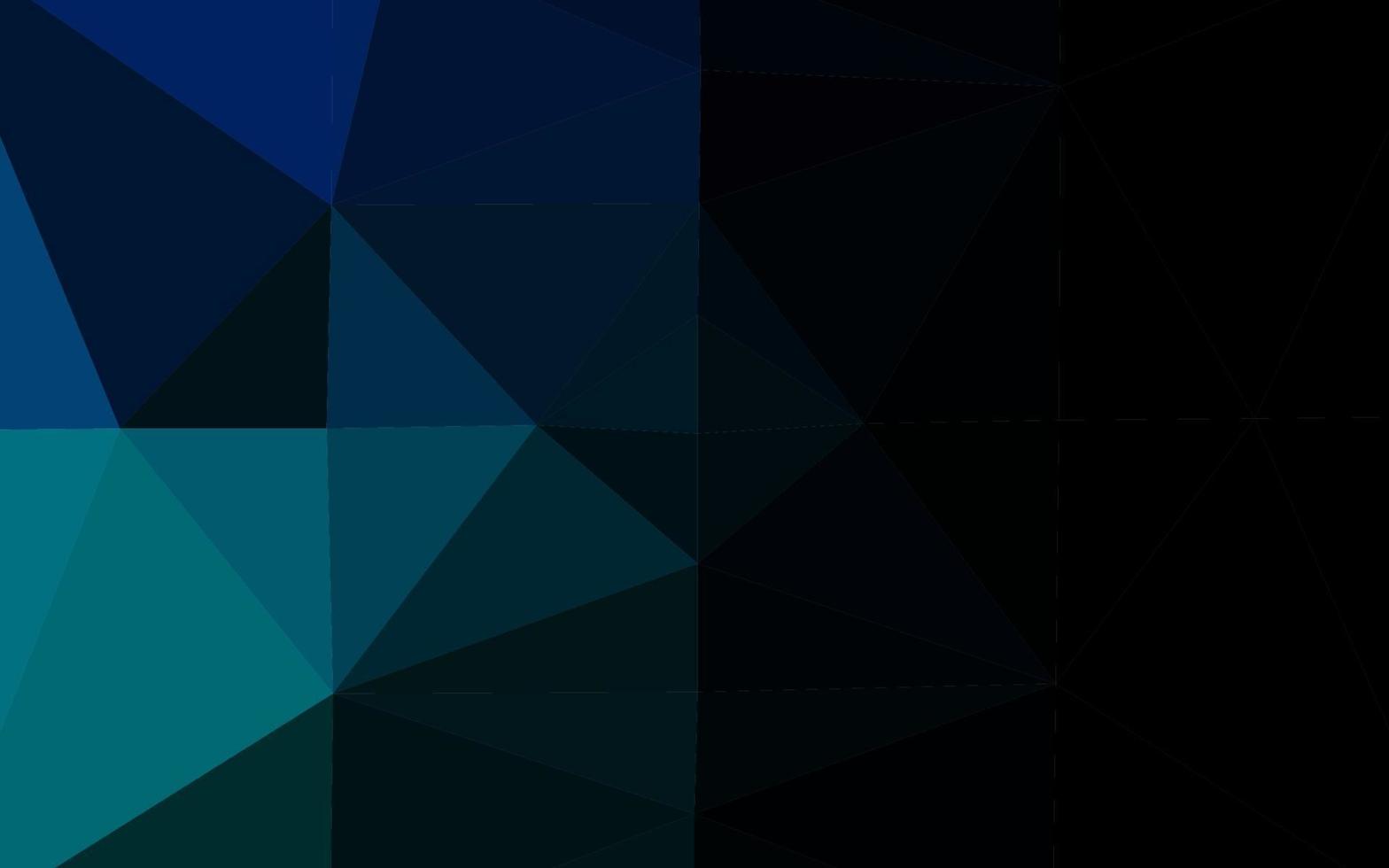 textura de mosaico de triángulo de vector azul claro.