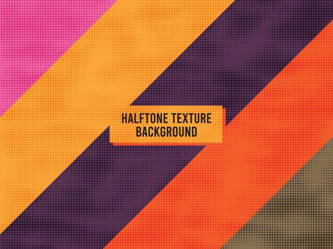 Striped halftone texture background vector