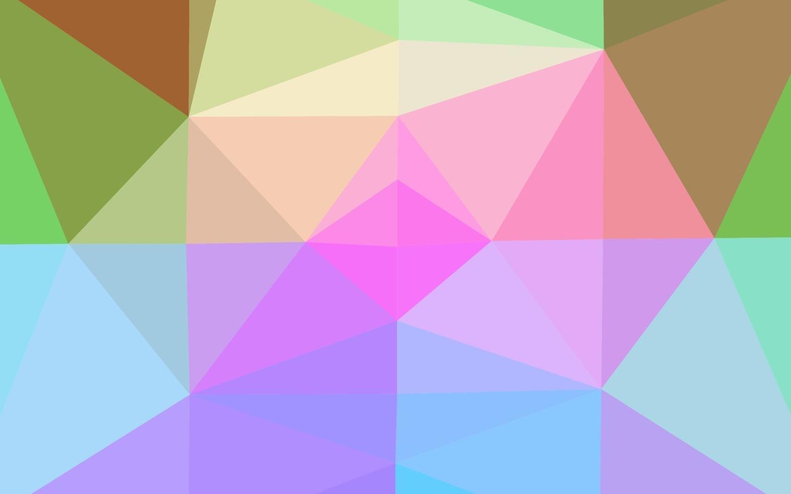 Light Multicolor, Rainbow vector polygonal pattern.