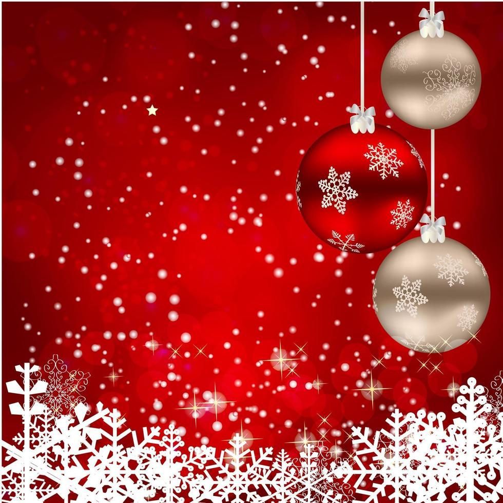 Abstract beauty Christmas and New Year background. vector illustration