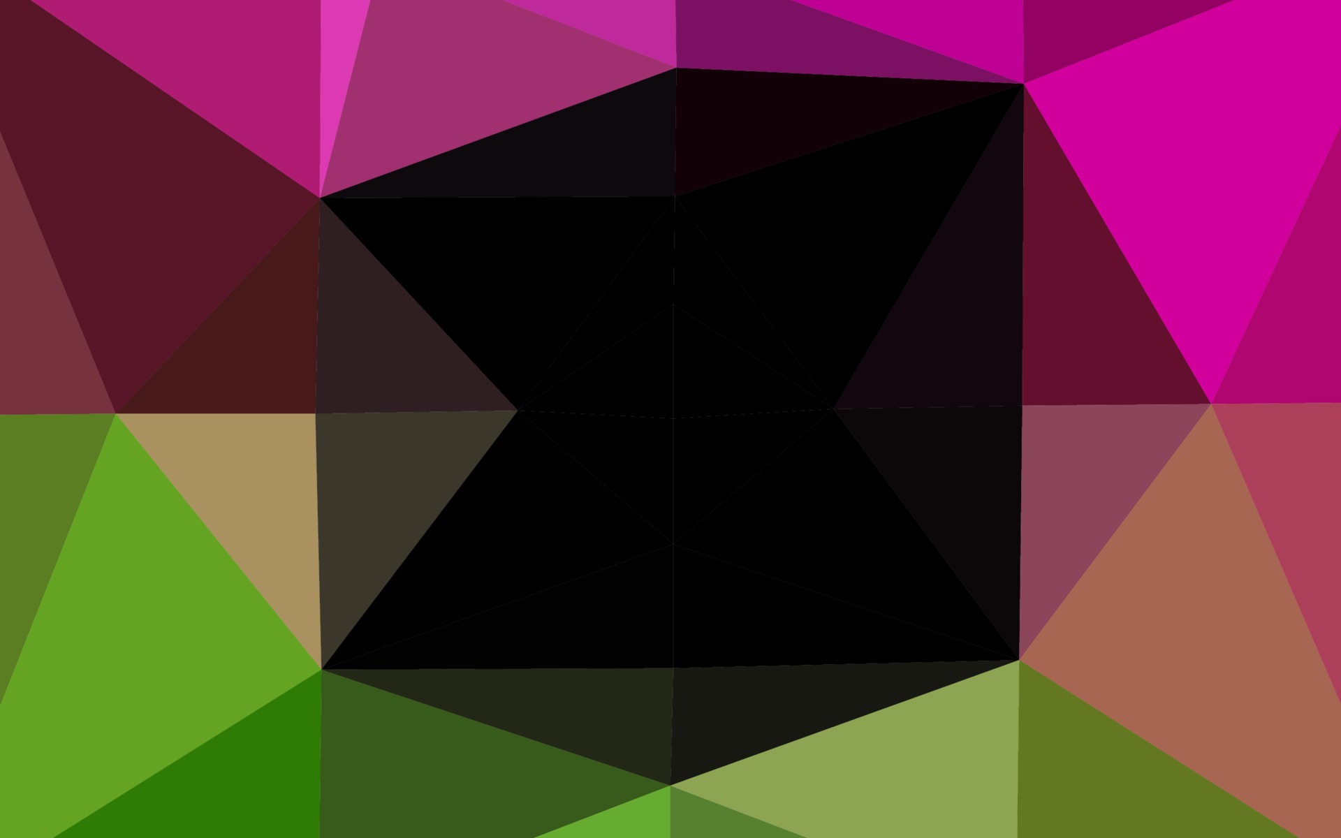 Light Pink, Green vector polygonal background. 3253387 Vector Art at