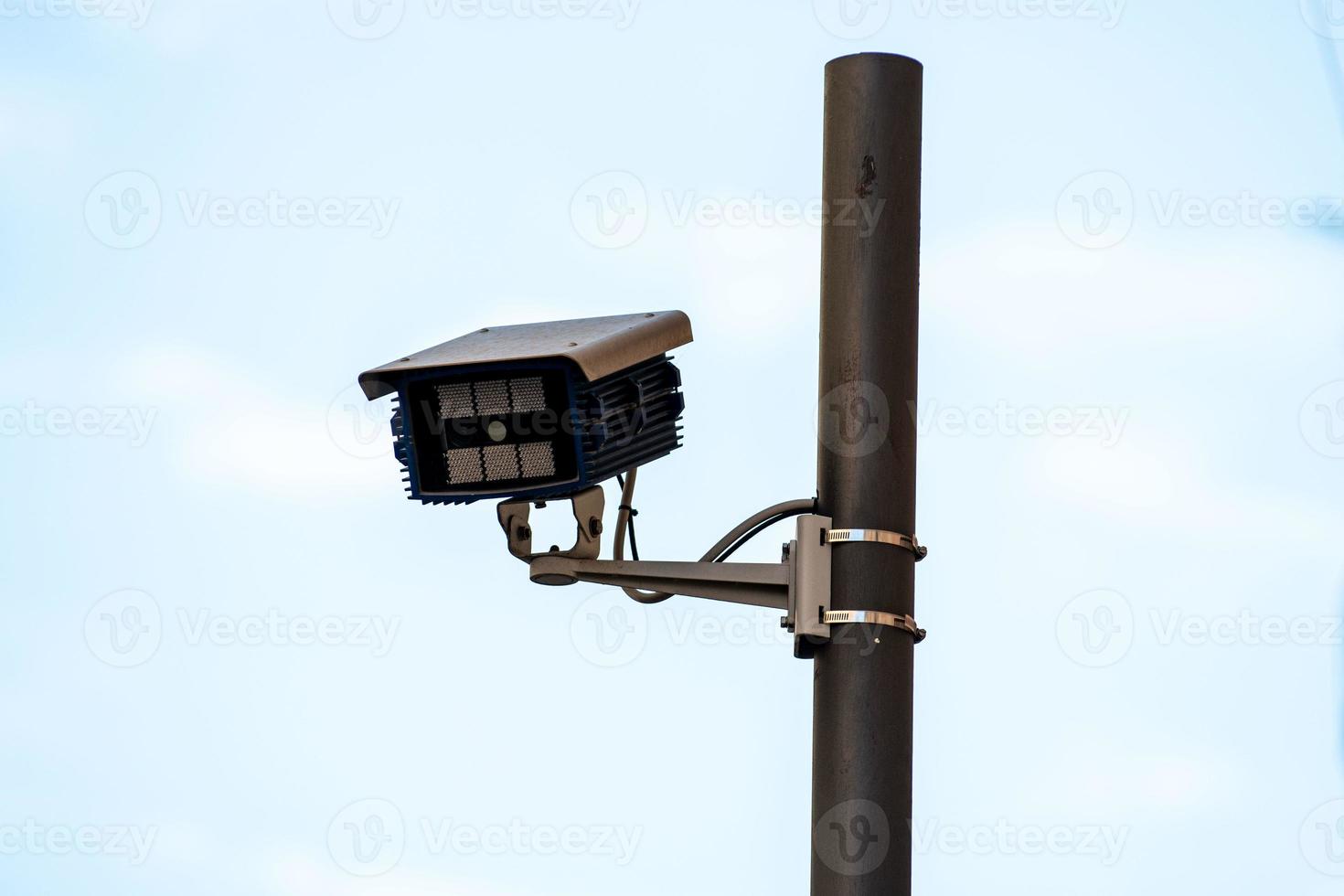 surveillance cameras inside the city photo