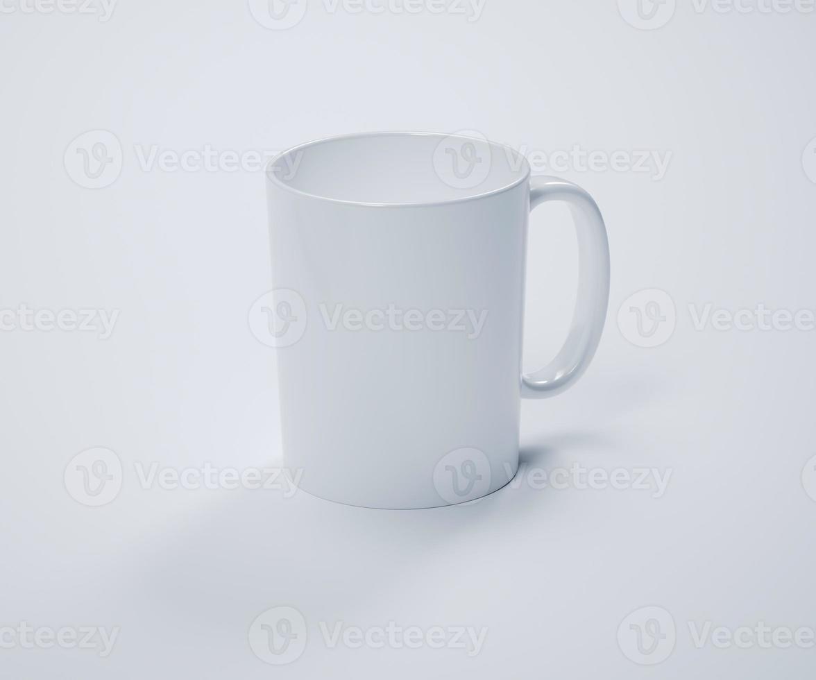 White Mug Mockup photo