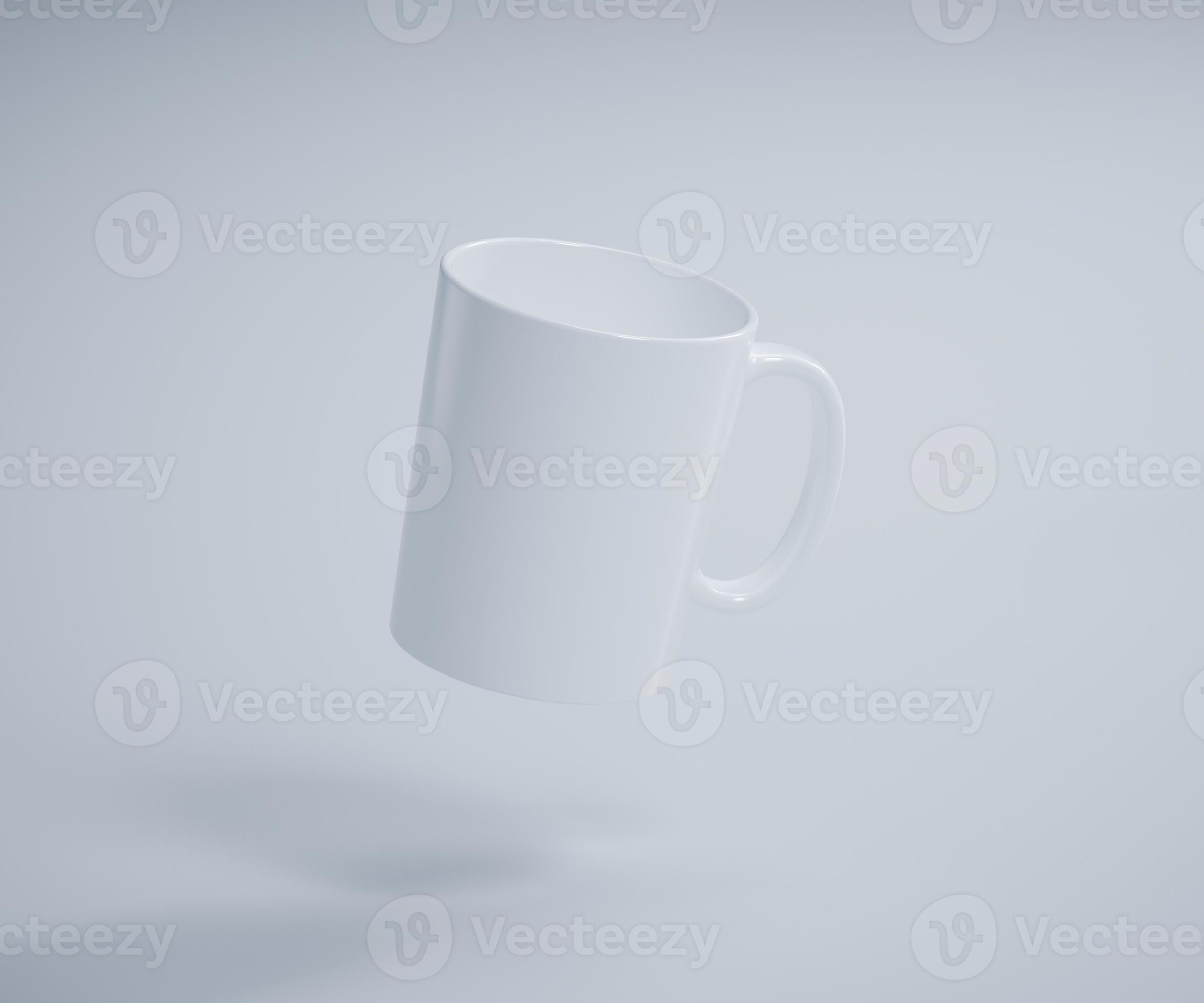 Floating Coffee Cup Collection Mockup