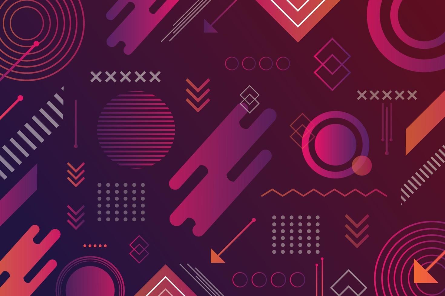 Abstract  geometric futuristic background  design vector