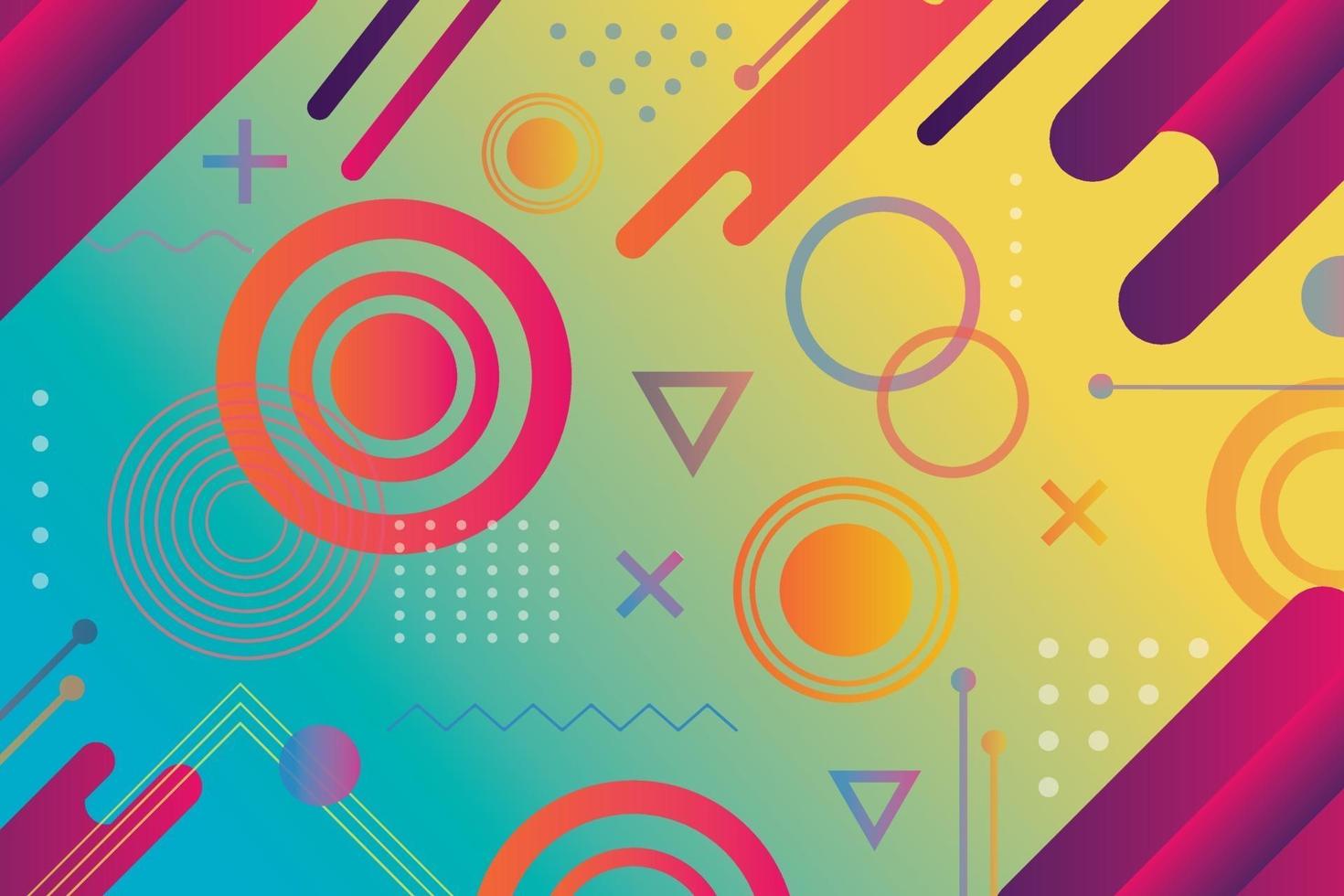 diseño de fondo futurista geométrico abstracto vector