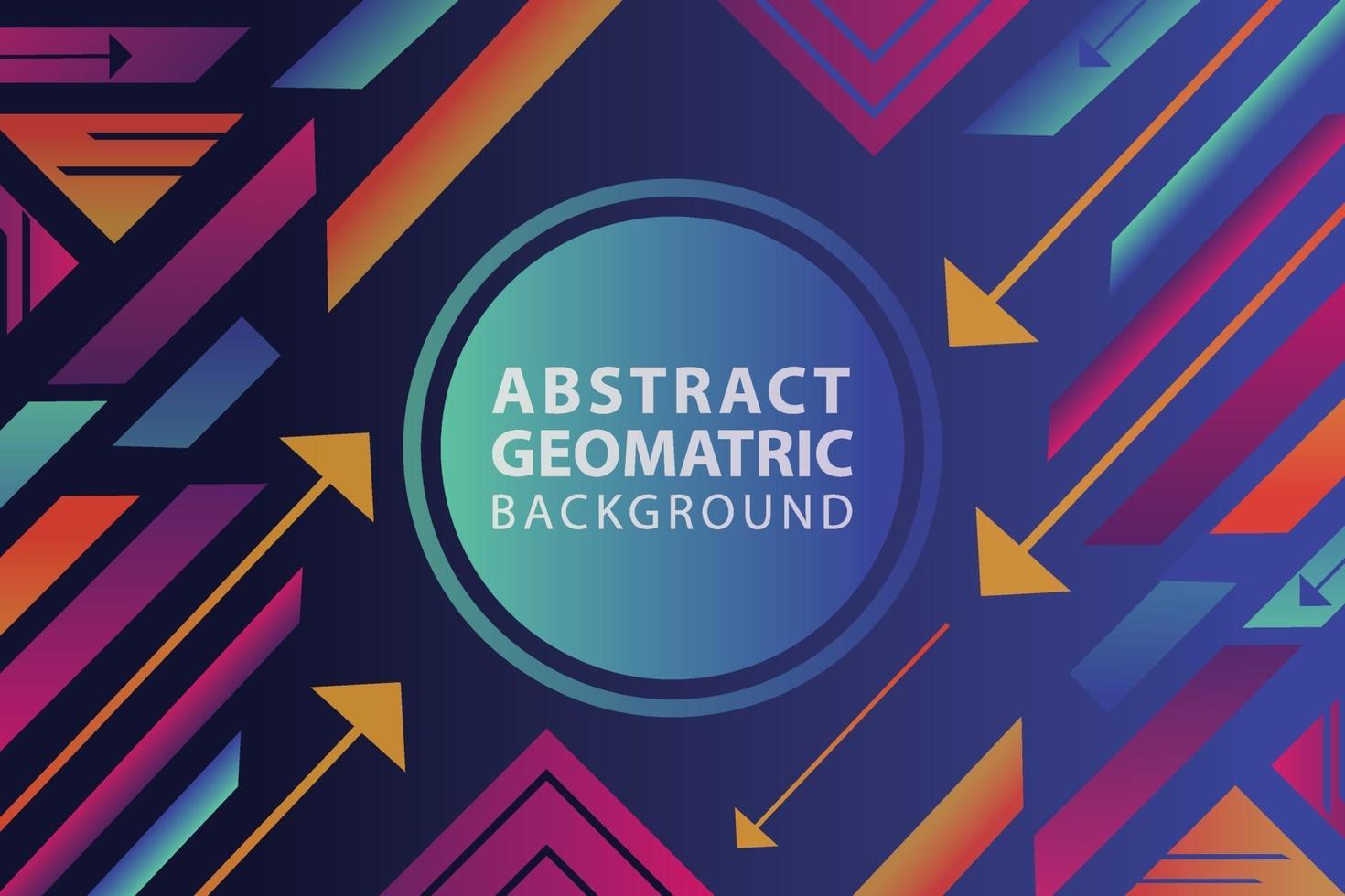 diseño de fondo futurista geométrico abstracto vector