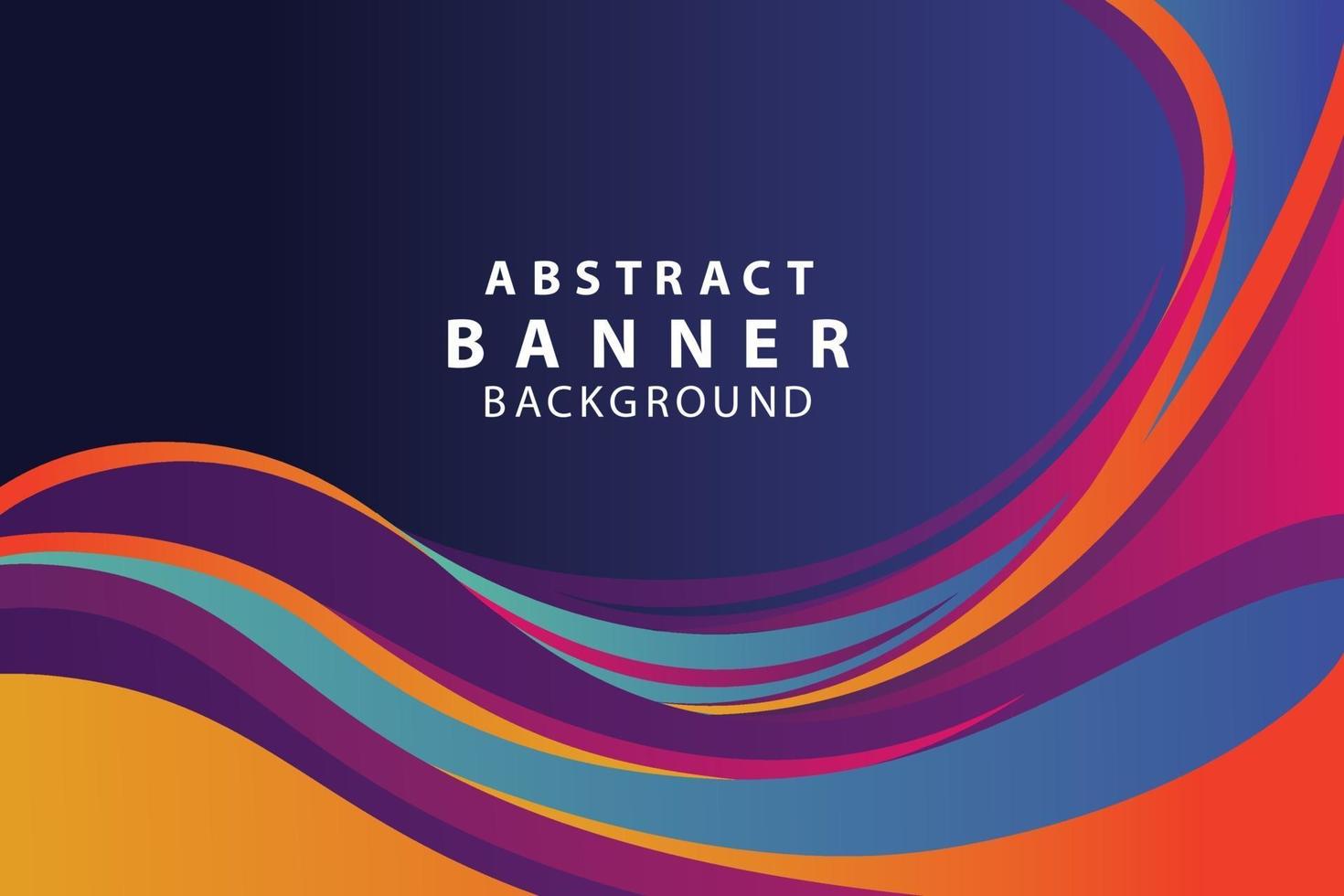 Abstract  banner background  design vector