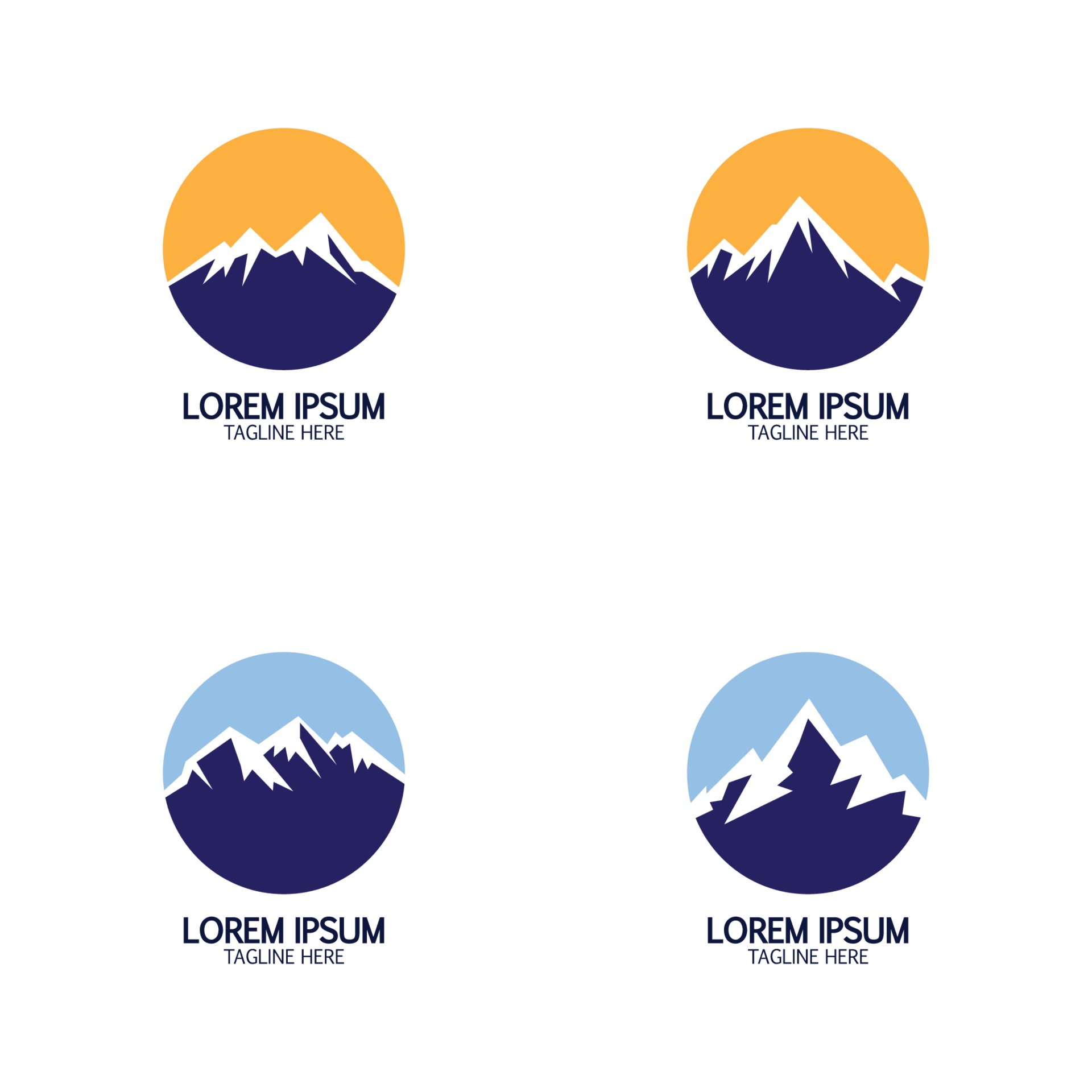 Download Mountain icon Logo 3255449 Vector Art at Vecteezy