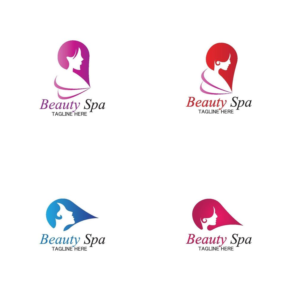 vector de plantilla de diseño de logotipo de spa de belleza