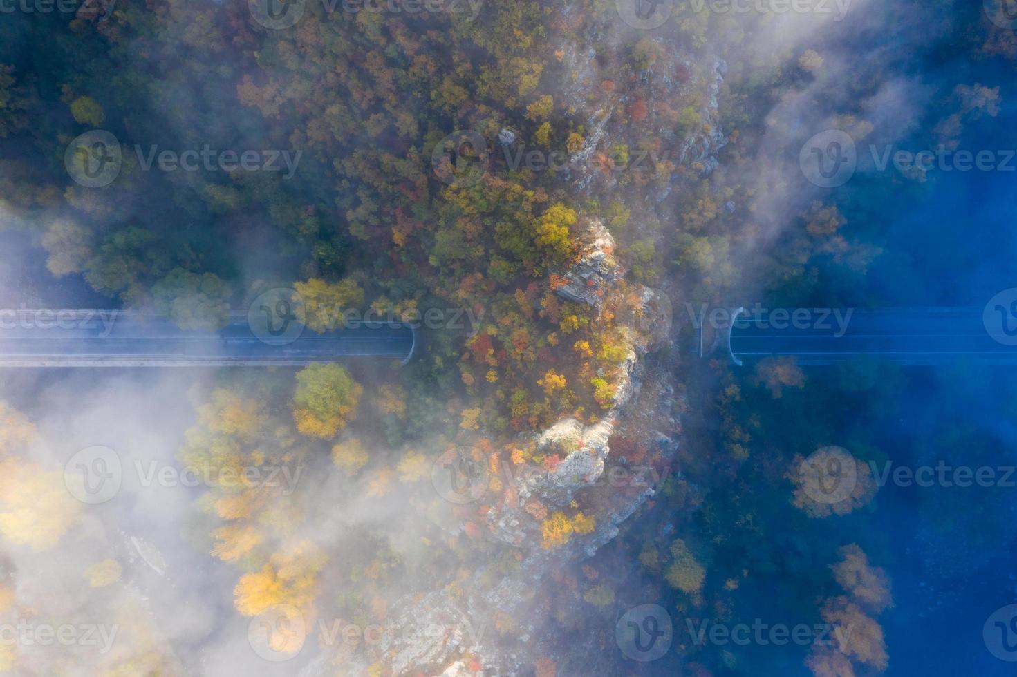 Aerial photo of Kresna gorge