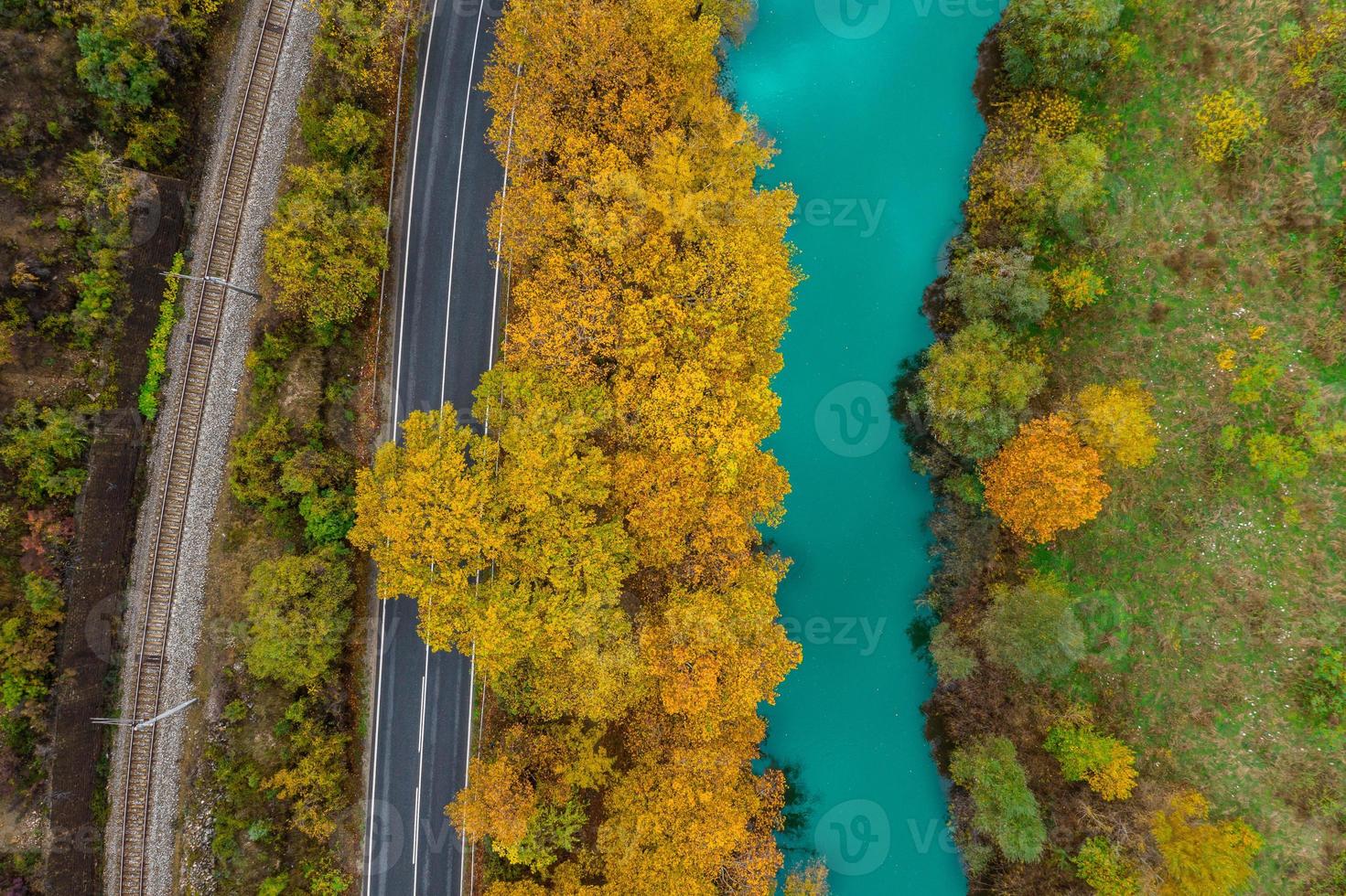 Aerial photo of Kresna gorge