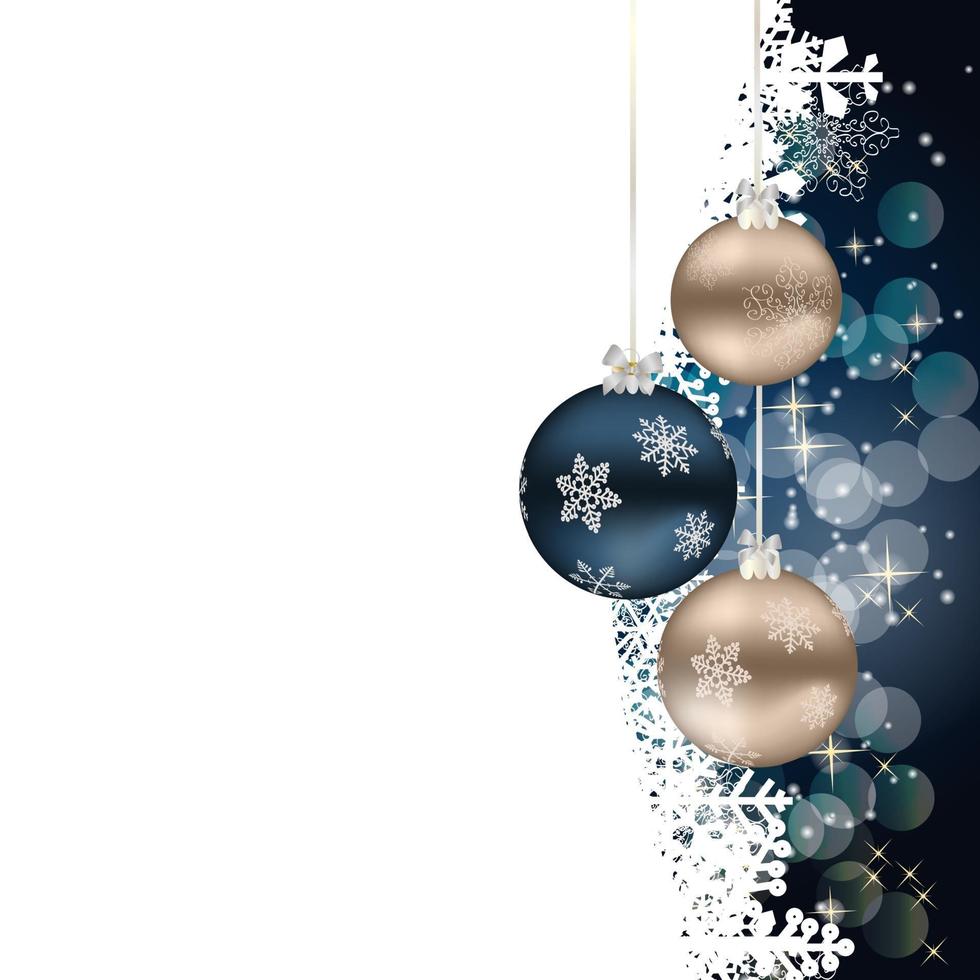 Abstract beauty Christmas and New Year background. vector