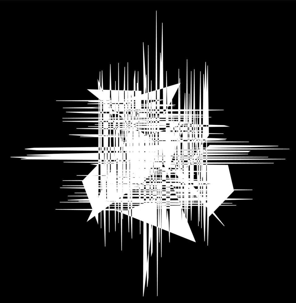 fondo hipnótico en blanco y negro. vector
