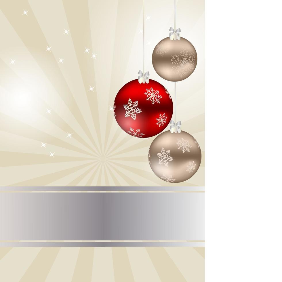 Abstract beauty Christmas and New Year background. vector