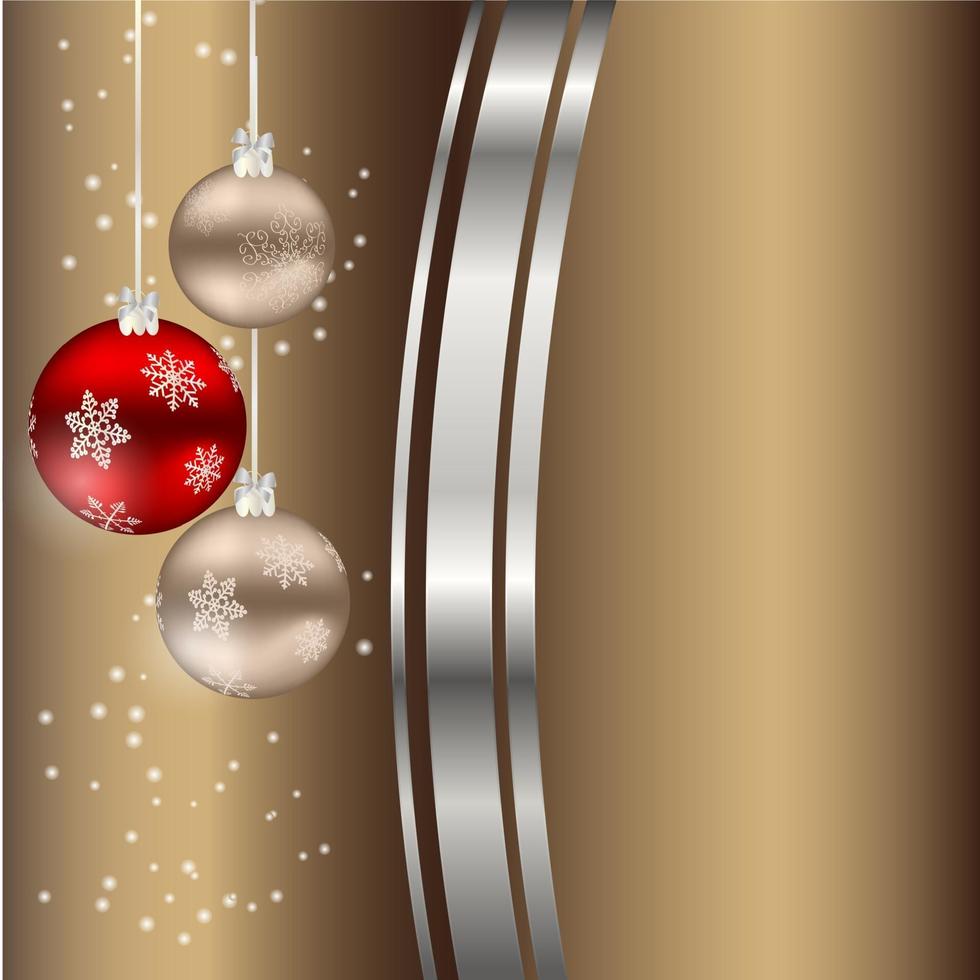 Abstract beauty Christmas and New Year background. vector