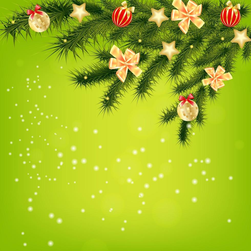 Abstract beauty Christmas and New Year background. Vector illustration