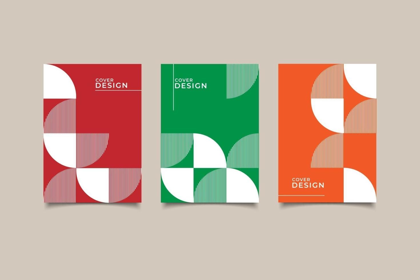 Cover design collection vector