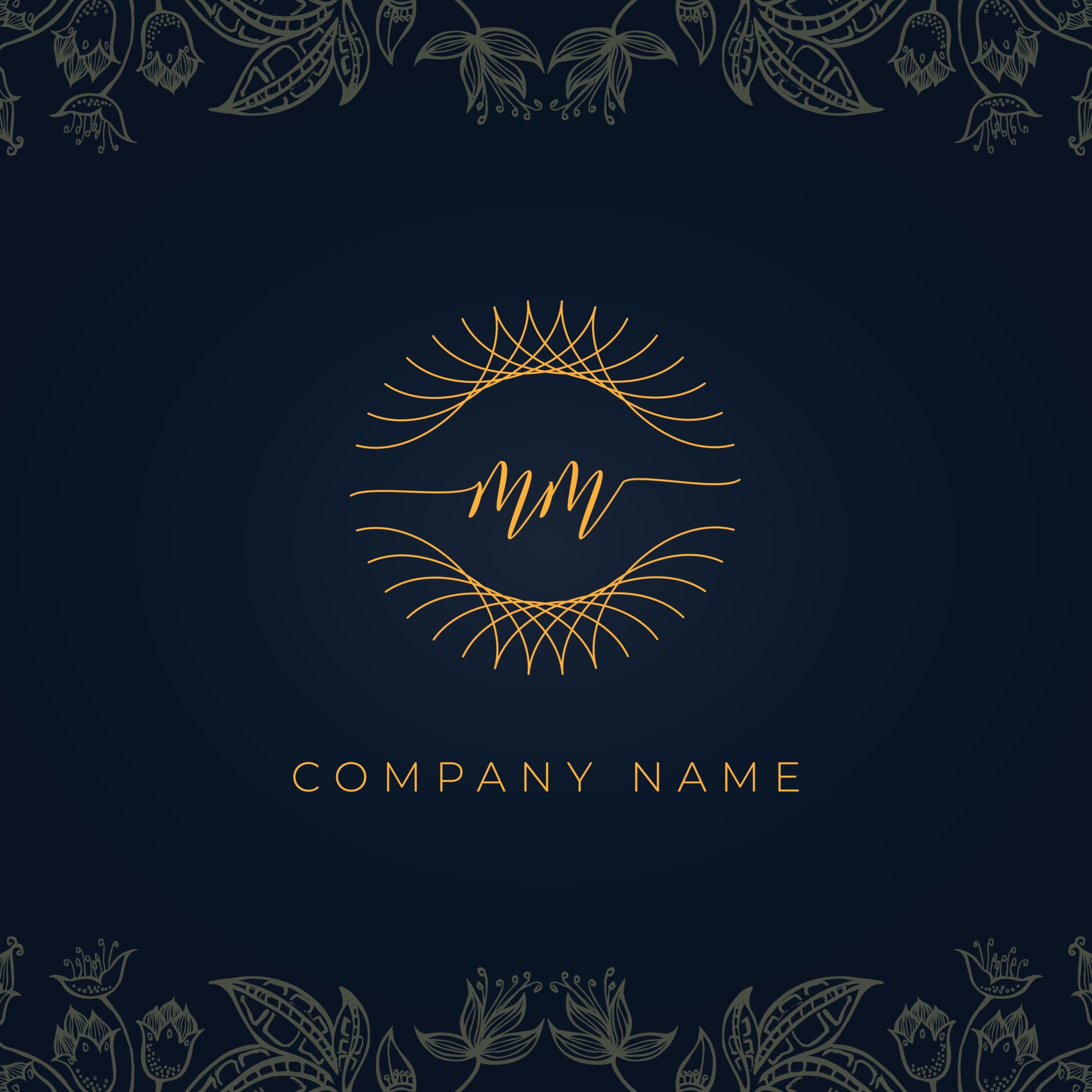 Monogram MM logo with shield geometric shape, elegant luxury initial logo  design 25760042 Vector Art at Vecteezy