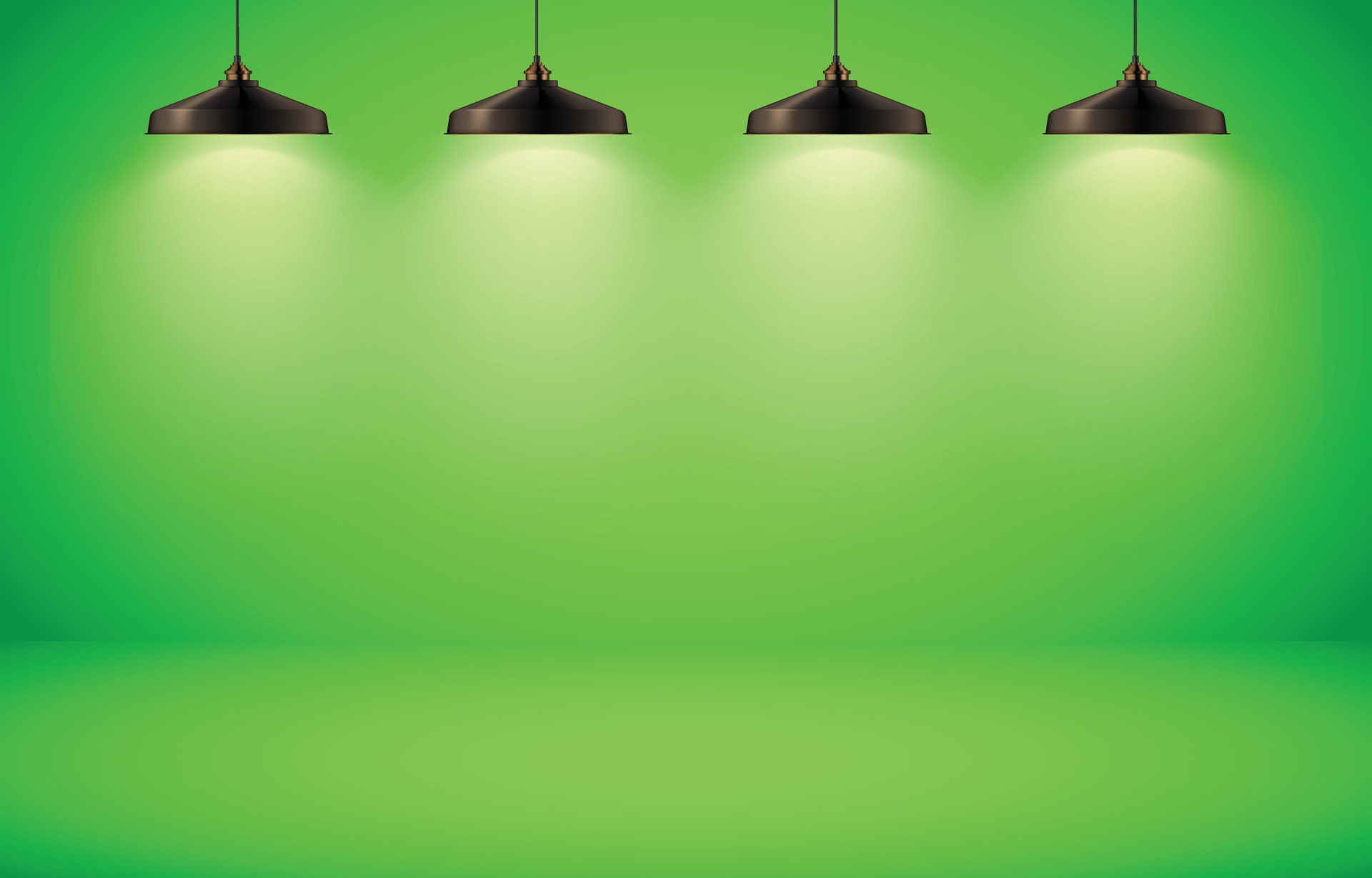 Green studio empty room 3261541 Vector Art