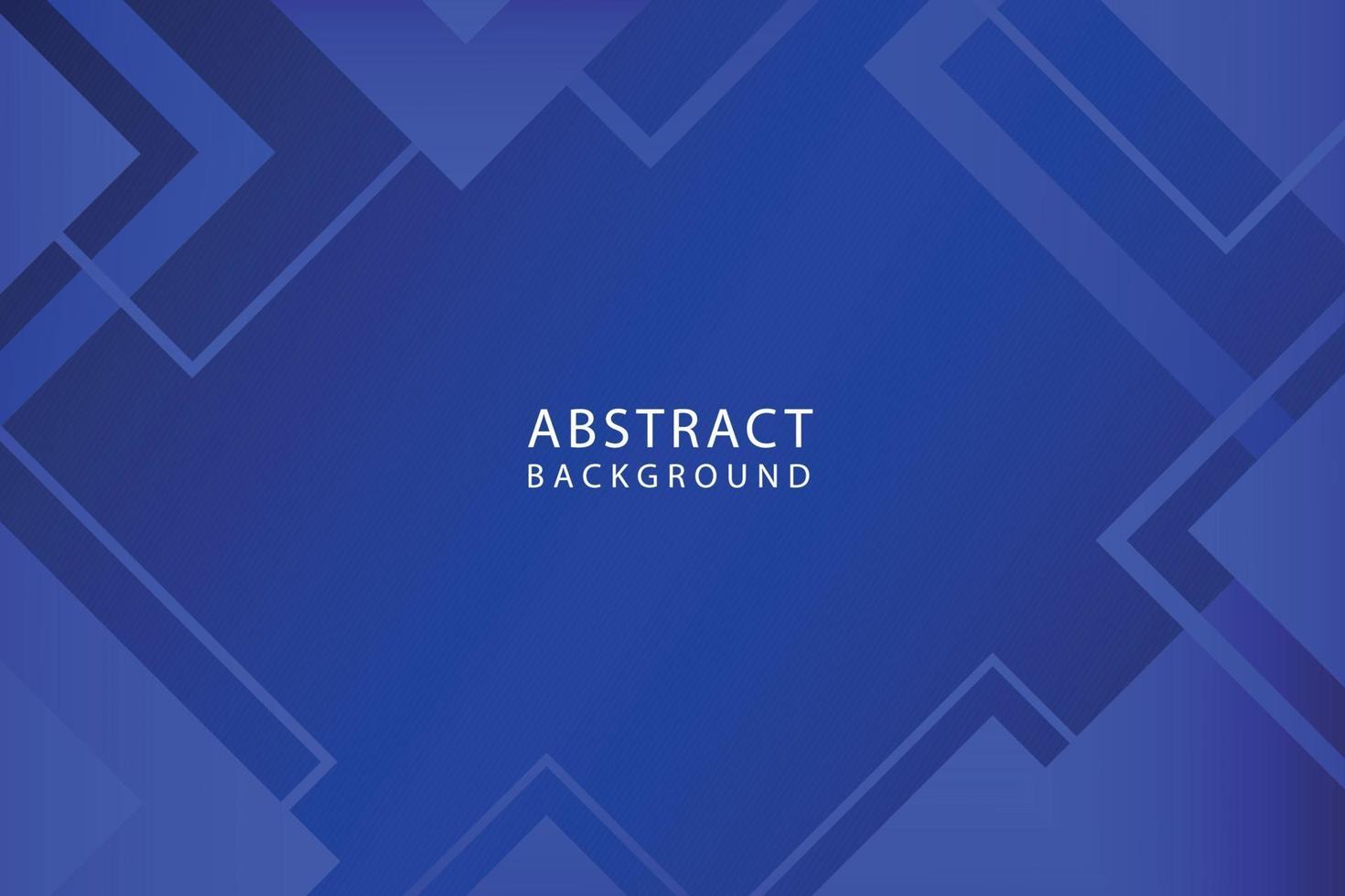 Abstract gradient blue geometric shapes background vector