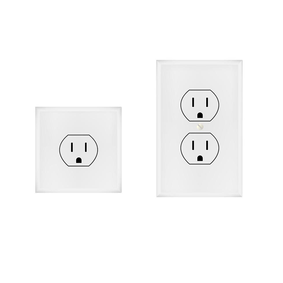 American electrical outlet vector