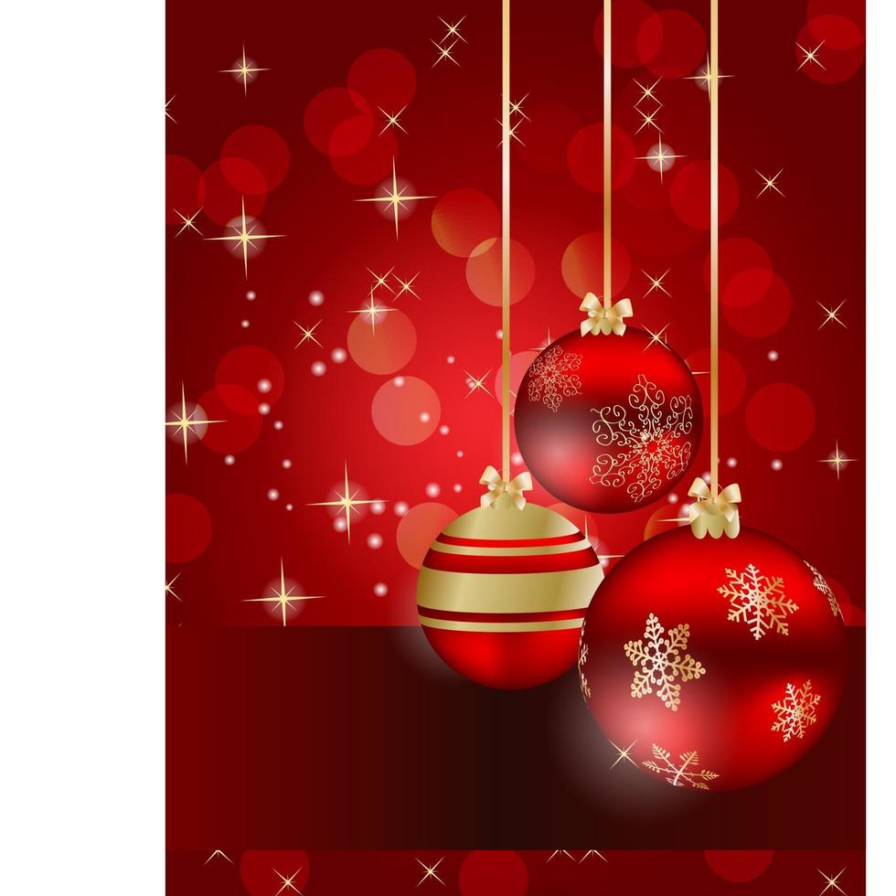 Abstract beauty Christmas and New Year background. vector