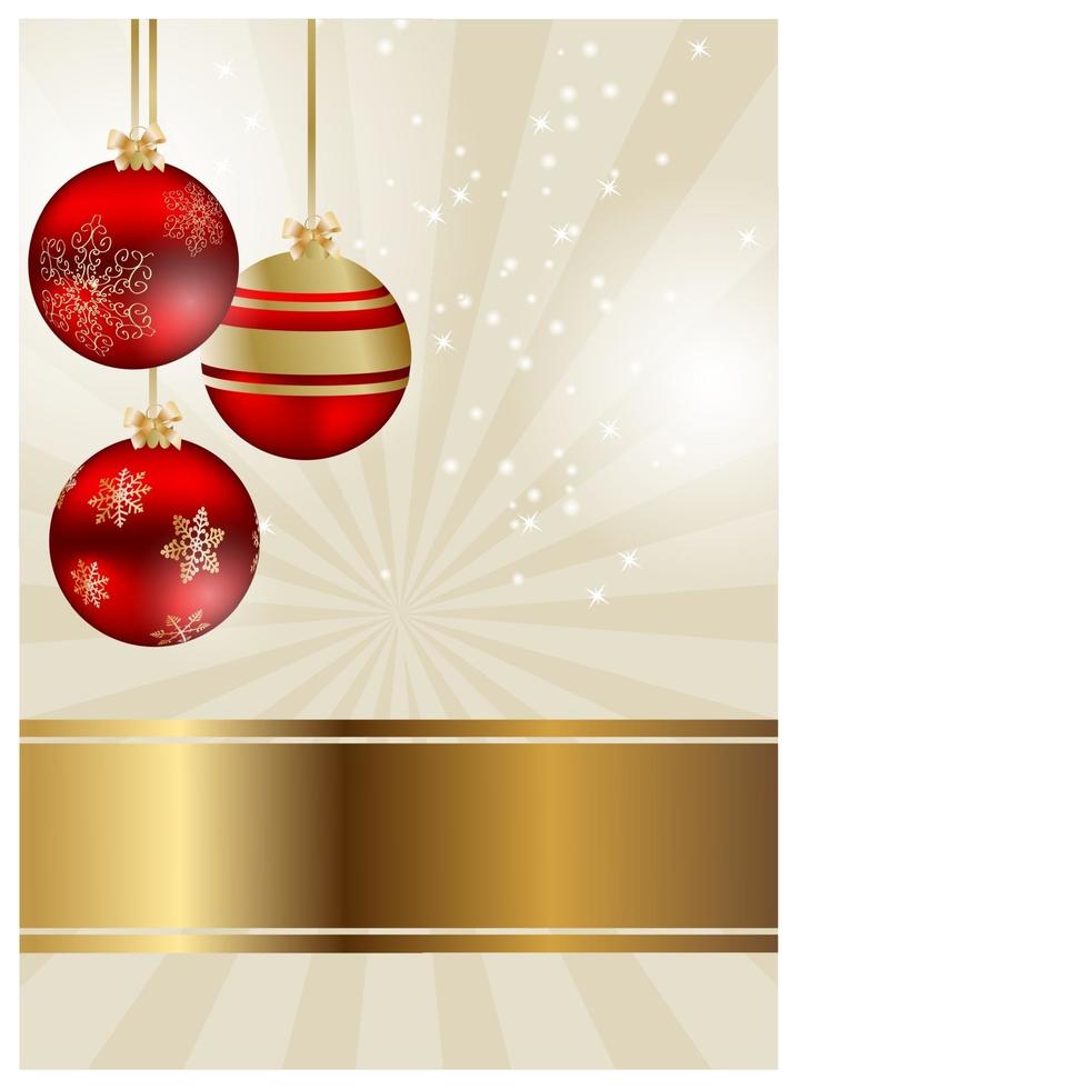 Abstract beauty Christmas and New Year background. vector