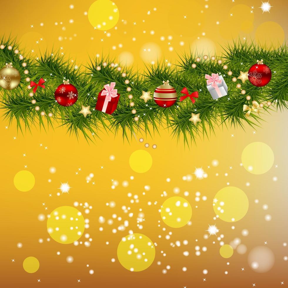 Abstract beauty Christmas and New Year background. vector