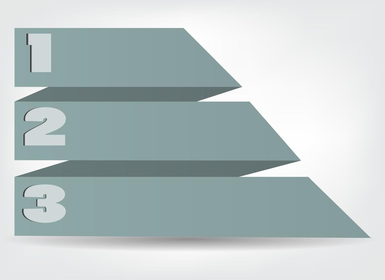 Concept of colorful origami  for different business design. vector