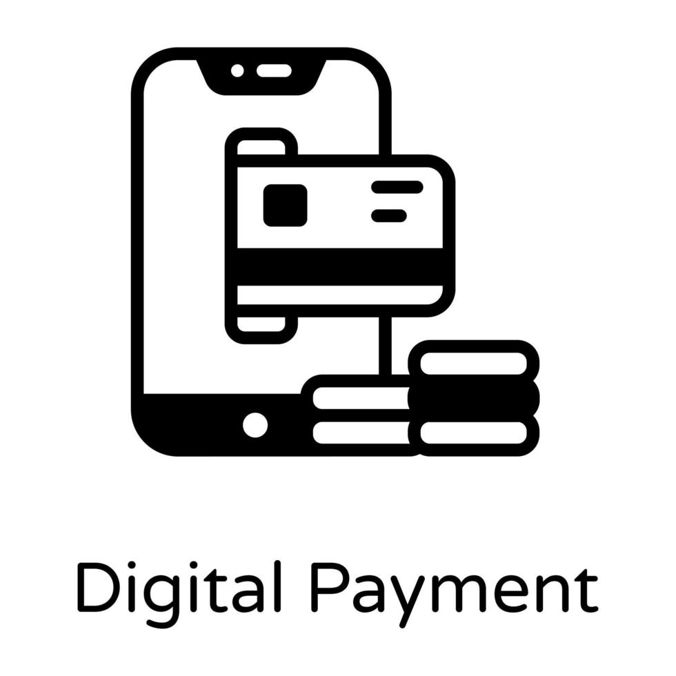 pago digital online vector