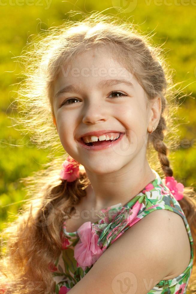 Beautiful little girl photo