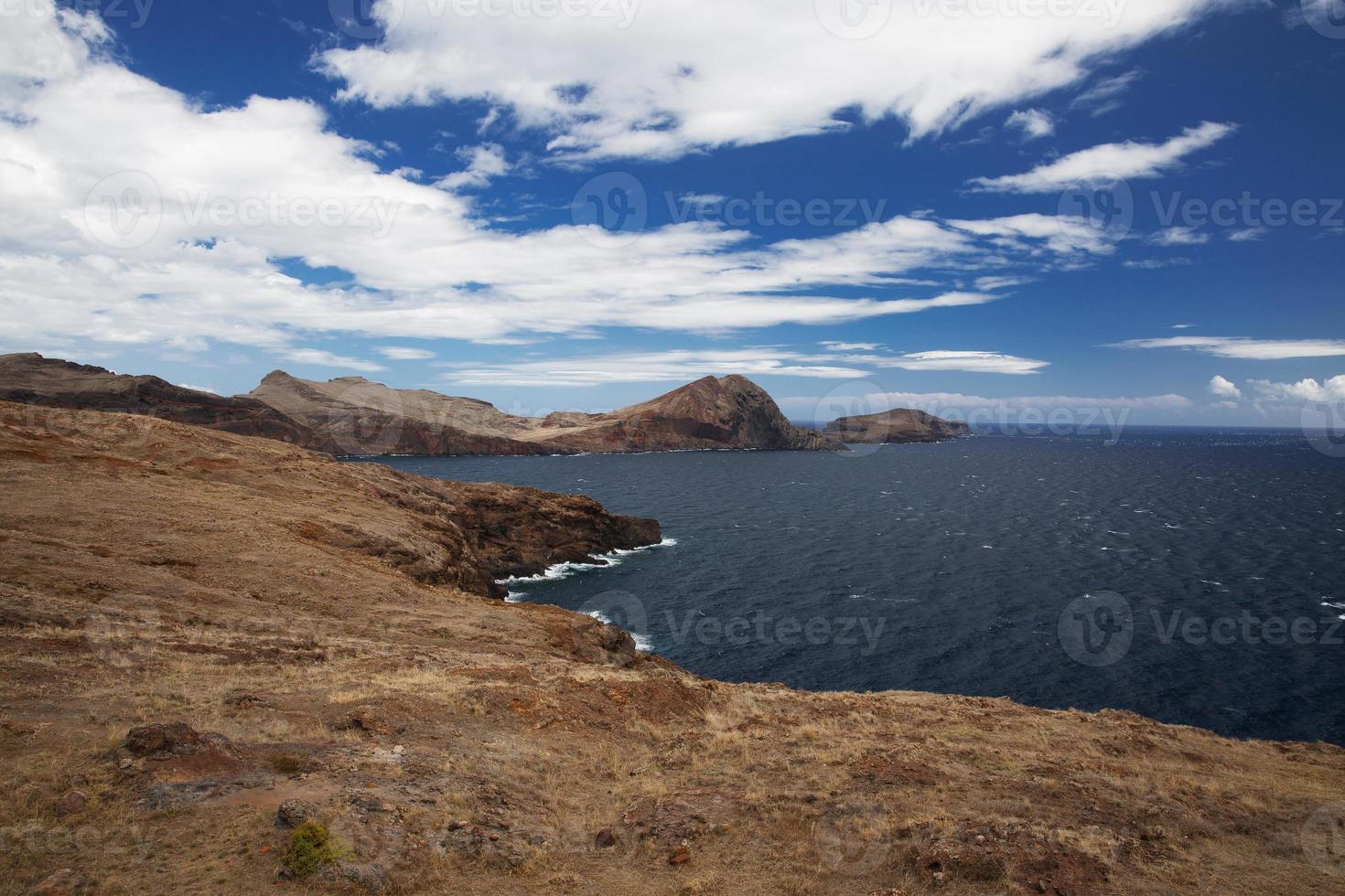 Mountain range along the Atlantic coast photo