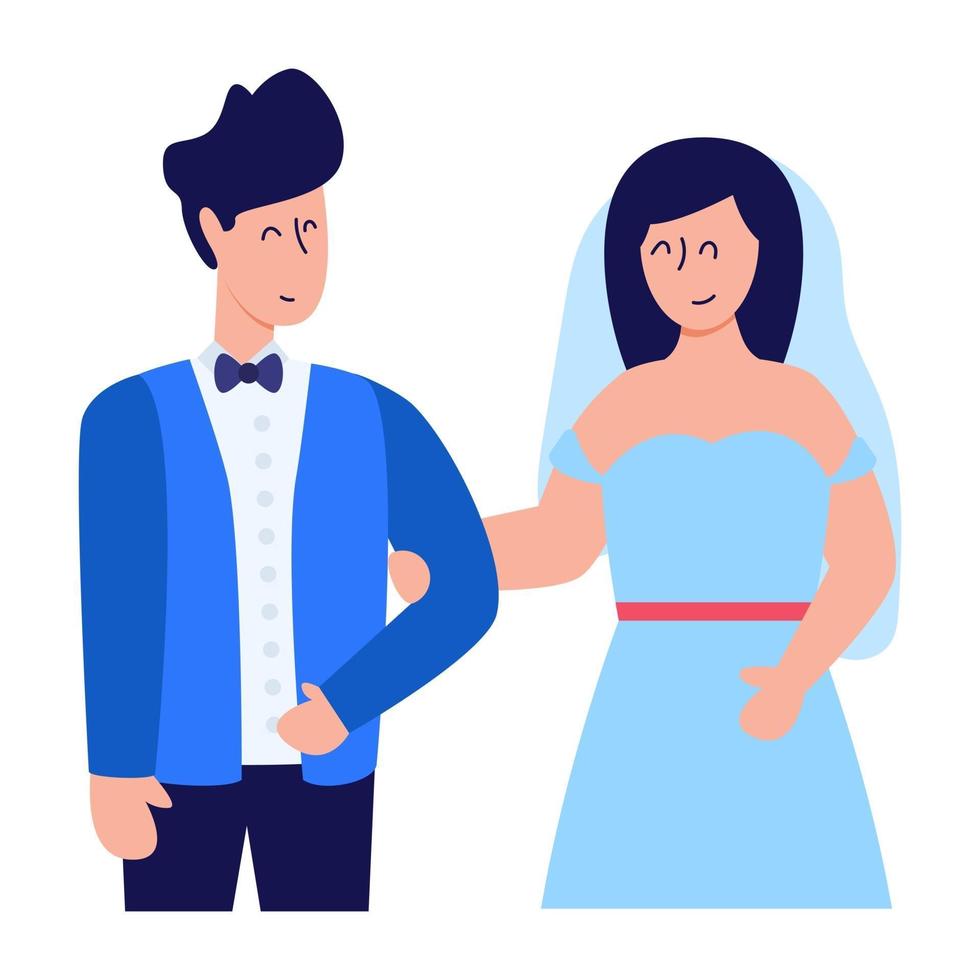 Married Couple and Spouse vector
