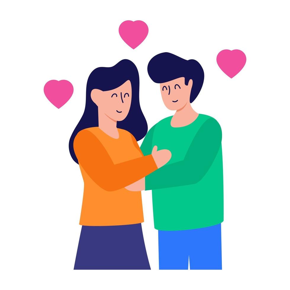 Married Couple and Spouse vector
