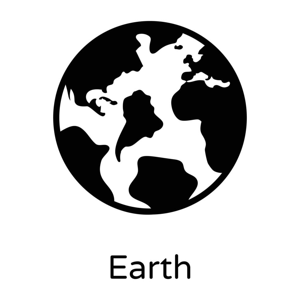 Earth and Planet vector